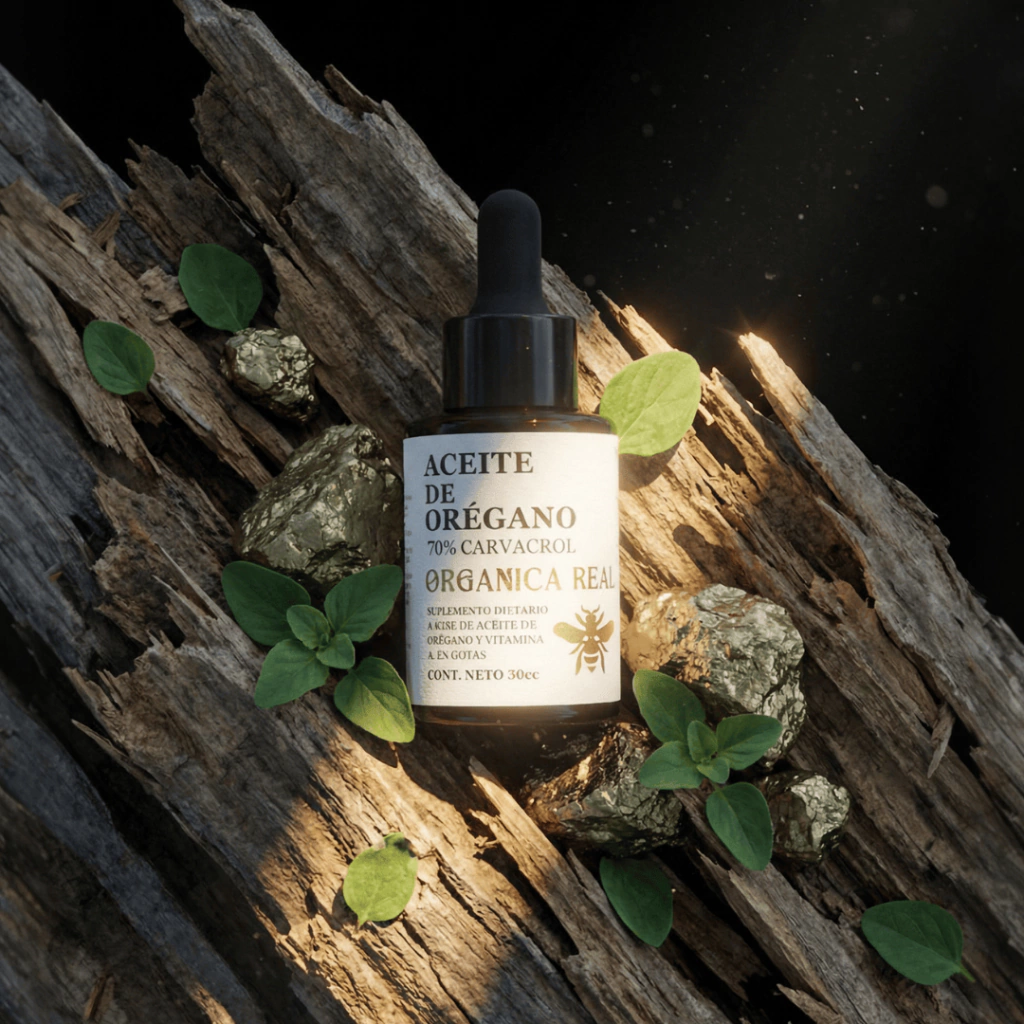 Aceite de Orégano 70% Carvacrol | Antimicrobiano natural